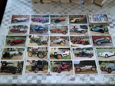 westons buscuits, veteran & vintage cars 2nd.series of 24 cards,new from 50/60s