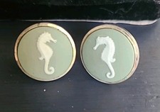 Vintage  Green White Wedgewood