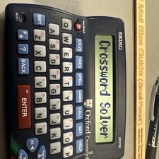 Seiko Oxford Crossword Solver