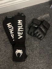 Venum MMA Gloves and shinguards