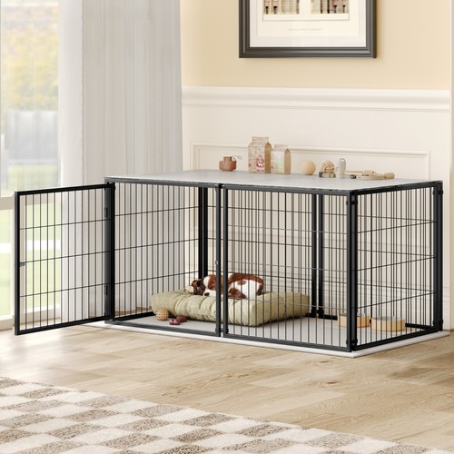 Large dog cage - dog,