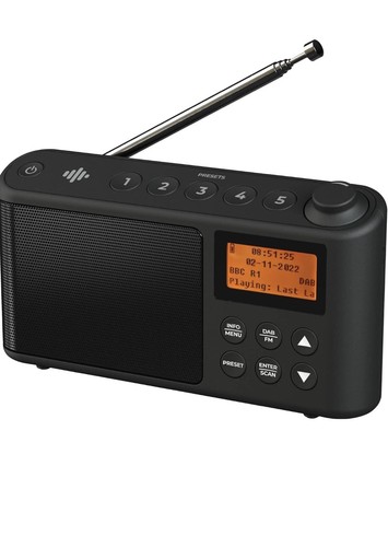 Portable dab radio - radio, (fm)