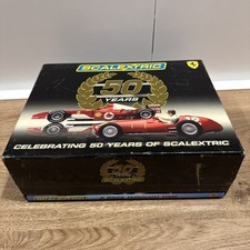 SCALEXTRIC 50 YEARS OF SCALEXTRIC  2 CAR SET C2782A 1:32  SLOT NEW OLD STOCK 
