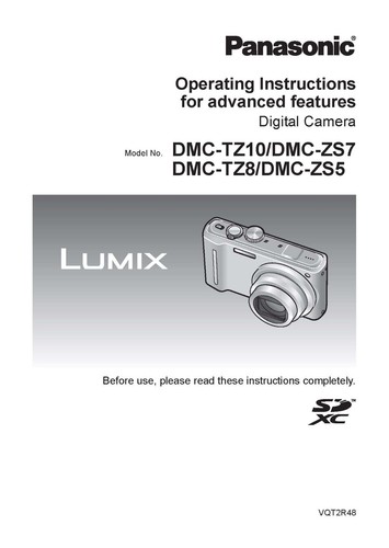Panasonic lumix dmc tz10 tz9 - tz10,