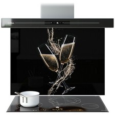 Glass Splashback Kitchen Tile