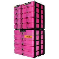 WestonBoxes Drawer Storage Units, 3 Stackable Units A4, A5 & DL Crafting Storage