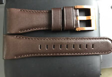 Genuine TW Steel CEO Goliath Leather Watch Strap & Buckle 26mm Brown CEB3007