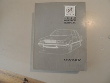 Buick Century 1989 Repair Service Manual Workshop Manual Repair Manual