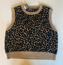 Primark Sweater Vest Leopard