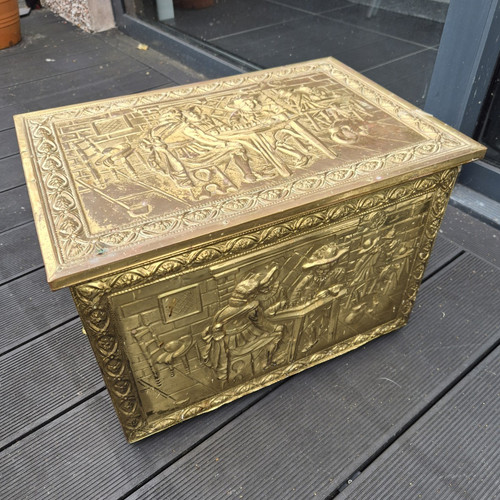 Large vintage brass job - brass, lot