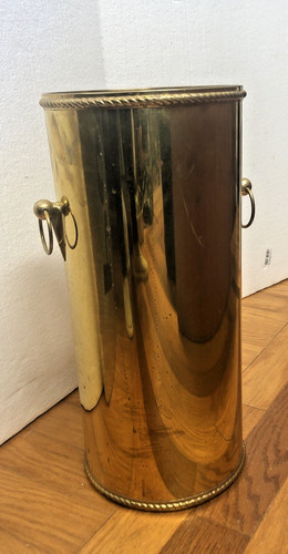 Vtg polish brass - polish, umbrella/cane