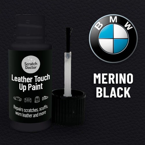 Bmw merino black leather - merino, touch