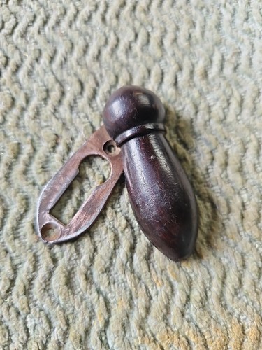 Antique mahogany escutcheon - mahogany,