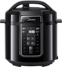 Midea MPC802SAMK 8L Multi-Function Pressure Cooker in Black