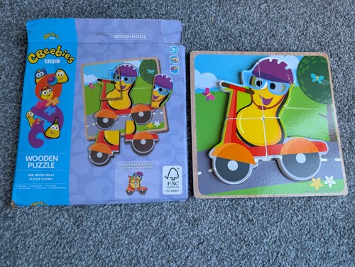 Cbeebies wooden character - cbeebies,