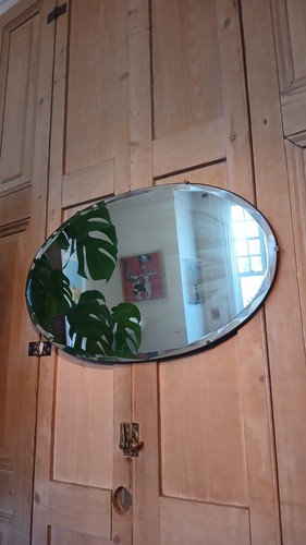 Vintage oval bevelled edge - oval,