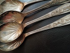 Sheffield hallmarked teaspoons - sheffield,