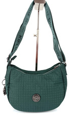 Kipling 'Zaira' Crossbody/Shoulder Bag - Geo Embossed Pine - Very Good Condition