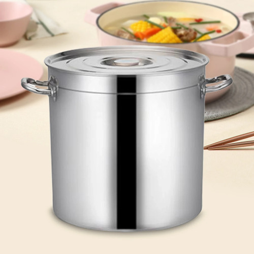 35l large stainless - stainless, deep