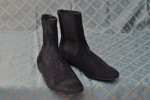 Bally men black suede chelsea - bally,