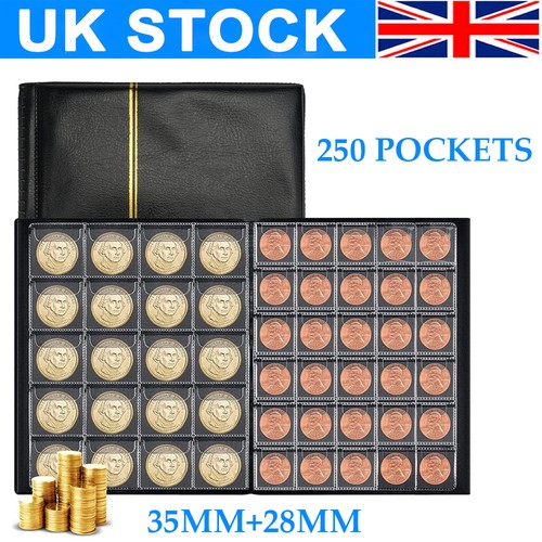 Coin album for - 250, coins