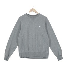 Vintage Nike Aston Villa Sweatshirt Mens Size M Grey Embroidered Pullover