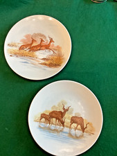 POOLE ANTELOPE PLATES IMPALA AND AFRICAN STRIPED DEER(BONGOS) 6”/15cm