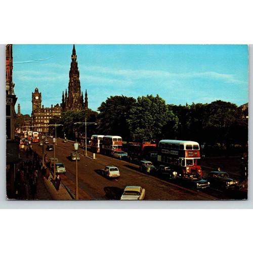 Postcard scotland princes - postcard,