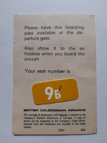British caledonian airways - british,