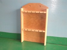 12pc Wooden Spoon Display Rack