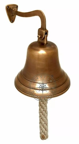 Inch polished brass ship - "11-inch,