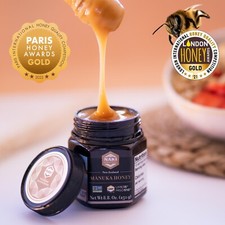 NAKI Manuka Honey Tested Traceable Certified 100% New Zealand Honey Gold Award