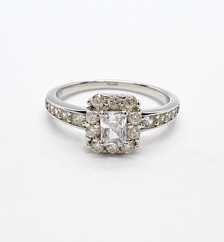 Square sparkling ring - sparkling,