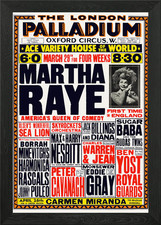 London Palladium Show Poster