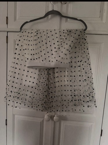 Blue vanilla polka dot - blue,