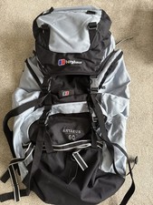 Berghaus Antaeus 60 ATREK Hiking Travelling Adjustable Backpack & Rain Cover 