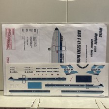 1/144  scale model airliner