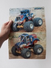 Tamiya Bullhead poster. 1990. Has Been Folded Centre And Punched