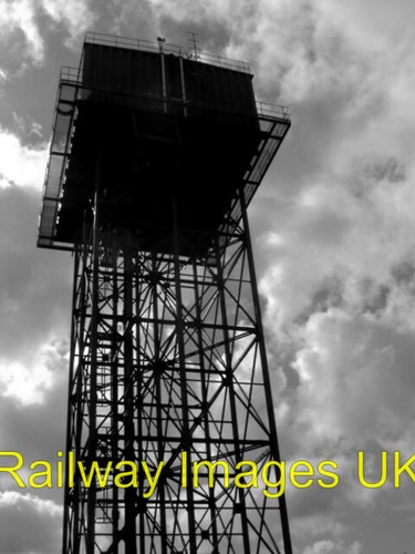 Photo water tower on upper - -,