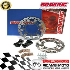 Pair Brake Discs Upgraded Kit
