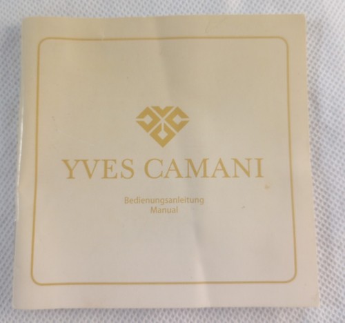 Yves camani manual - yves,