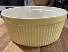 Poole Pottery Soufflé Yellow Baking Stoneware Cookware Baking Cakes Desserts