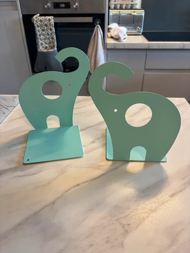 Pair elephant metal - elephant,