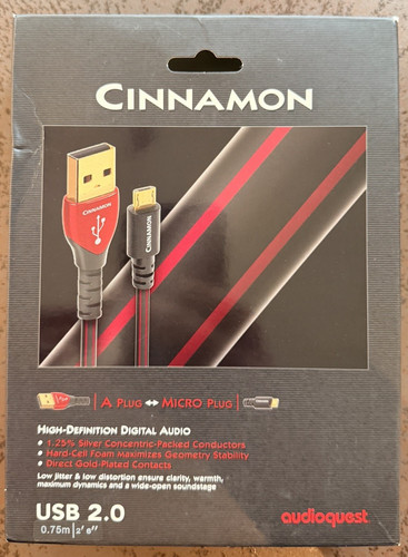 Audioquest cinnamon usb type - cinnamon,