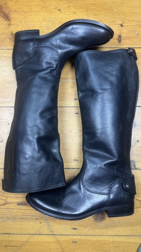 Frye black leather - leather, tall