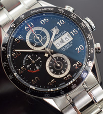 tag heuer daydate carrera cv2a10  box papers 1yr gtee full set 2016 yr