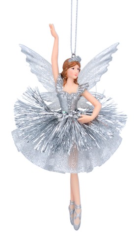 Silver christmas tree - christmas,