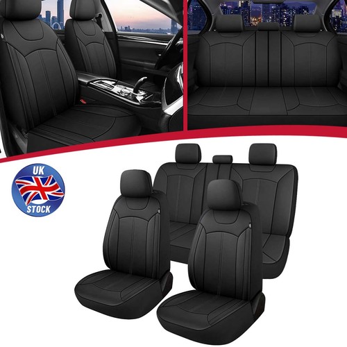 Full set black car seat - black,