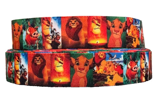 Lion king ribbon grosgrain - lion,