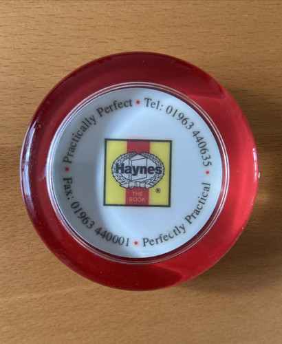 Haynes publishing paper weight - paper,